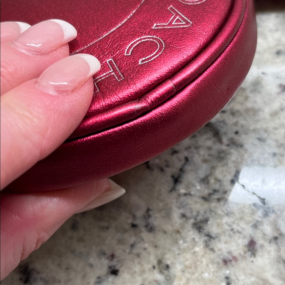 Coach 1941 Metallic Raspberry Coin Purse EUC - Picture 10 of 11